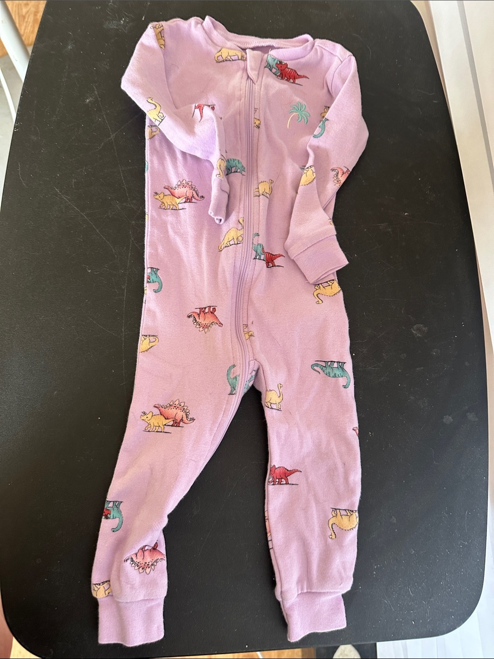 Pekkle Baby Size 12 Months Footless Pajamas Zip Sleeper One Piece PJs Snap Front